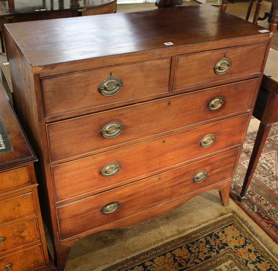 19th Century mahogany chest of drawers